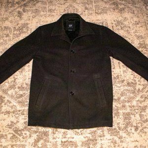 GAP Car Coat Length Wool Dress Coat